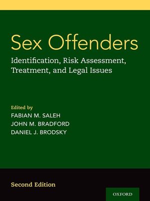 cover image of Sex Offenders